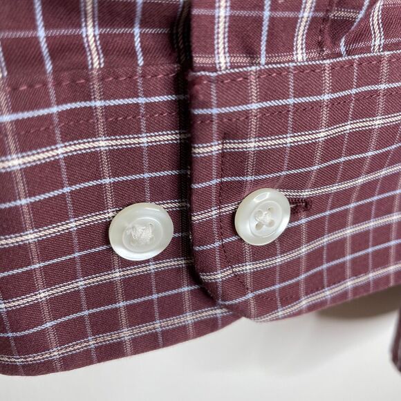 Duluth Wrinkle Fighter Plaid Long Sleeve Button Up Shirt Size Large Men’s - Picture 5 of 11